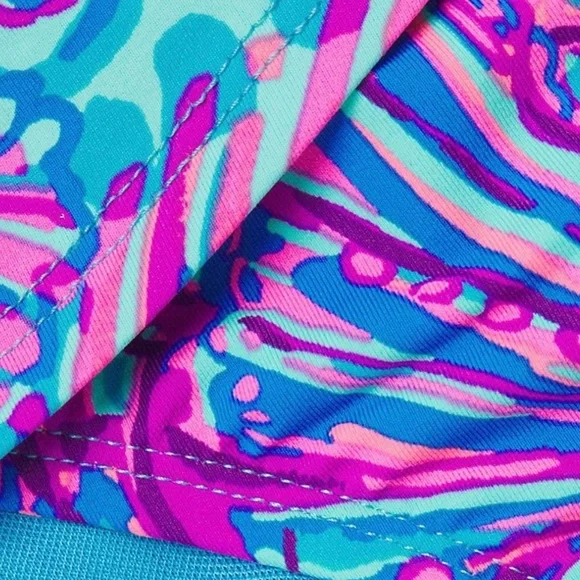 Lilly Pulitzer Lagoon Sarong Hipster Bikini Bottom - Picture 5 of 6